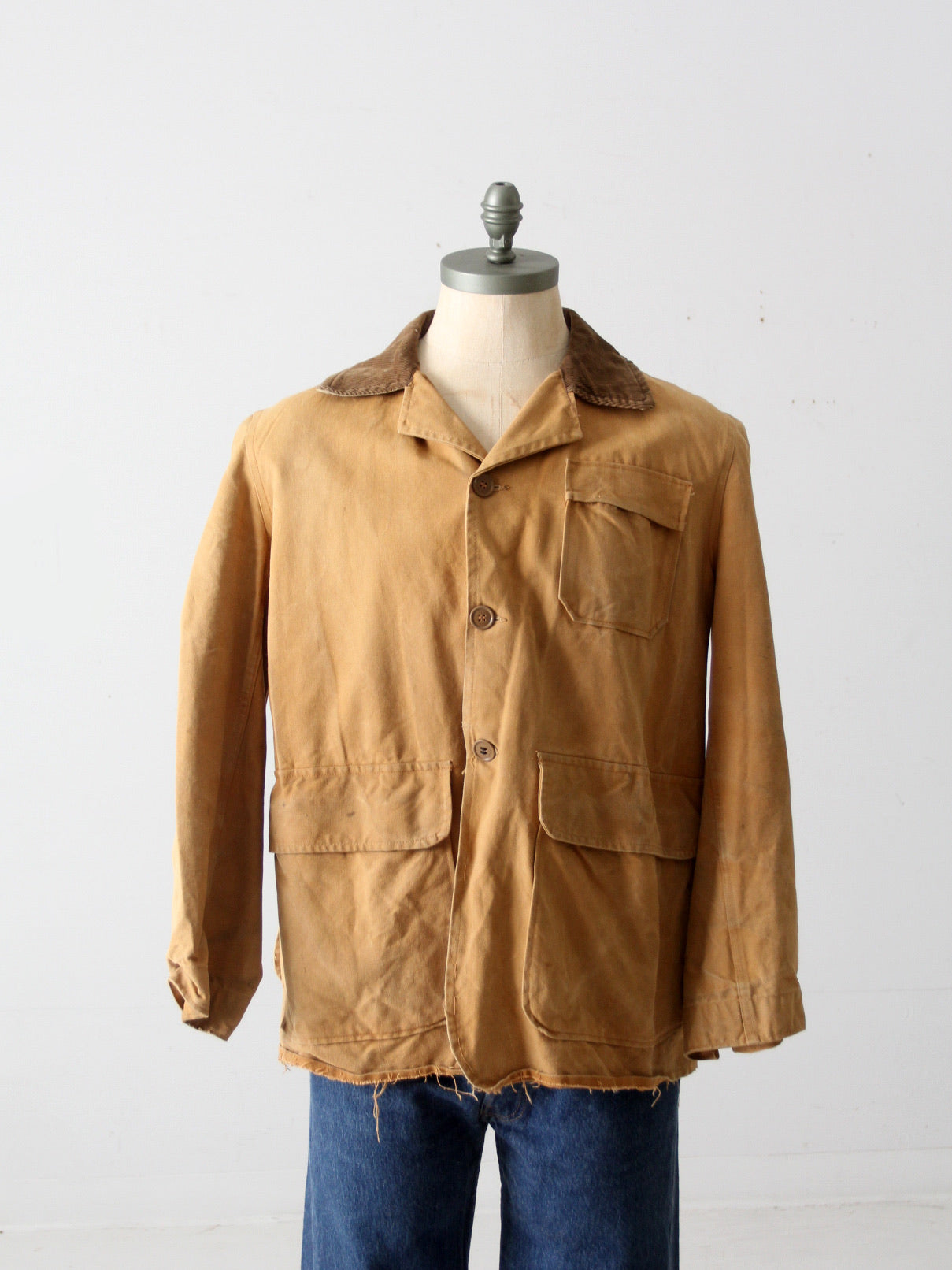 vintage 30s Pontiac Sportswear canvas hunting coat – 86 Vintage