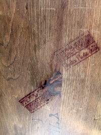 early American style drop leaf dining table