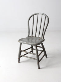 antique primitive Windsor chair