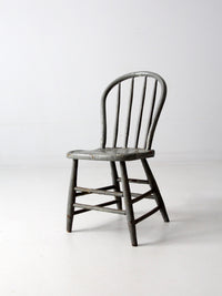 antique primitive Windsor chair