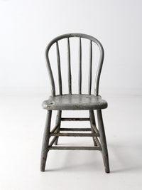 antique primitive Windsor chair
