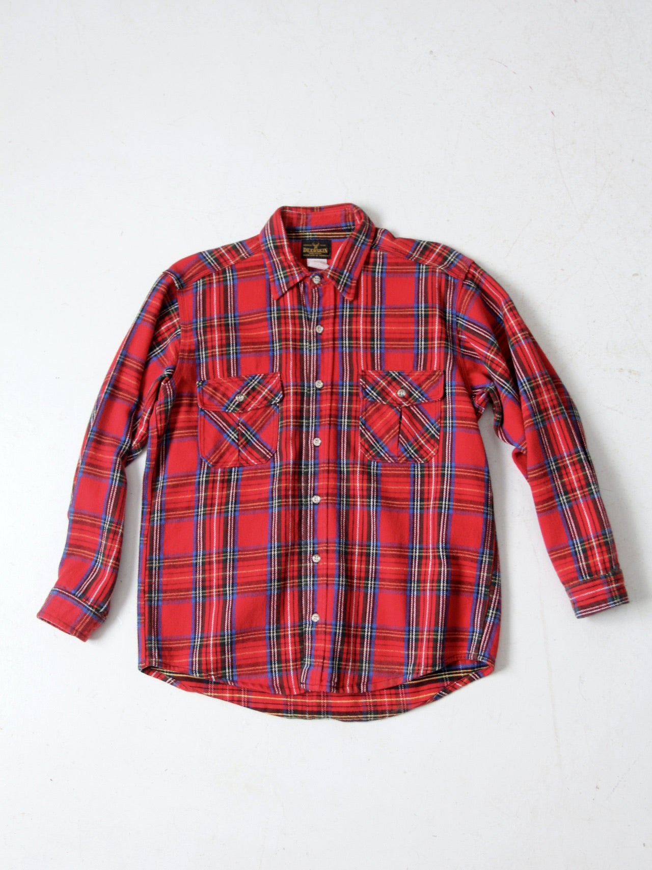 vintage 60s Deerskin by Melton red plaid shirt – 86 Vintage