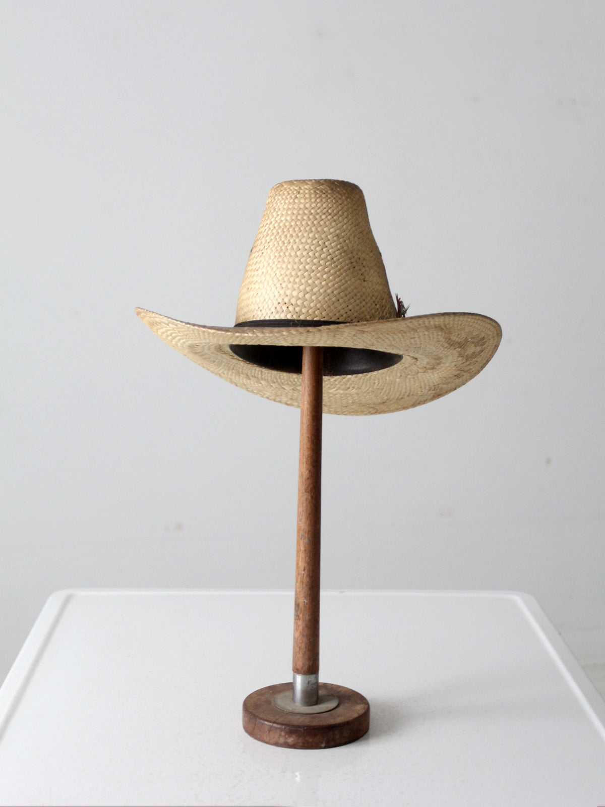 vintage Bailey woven cowboy hat