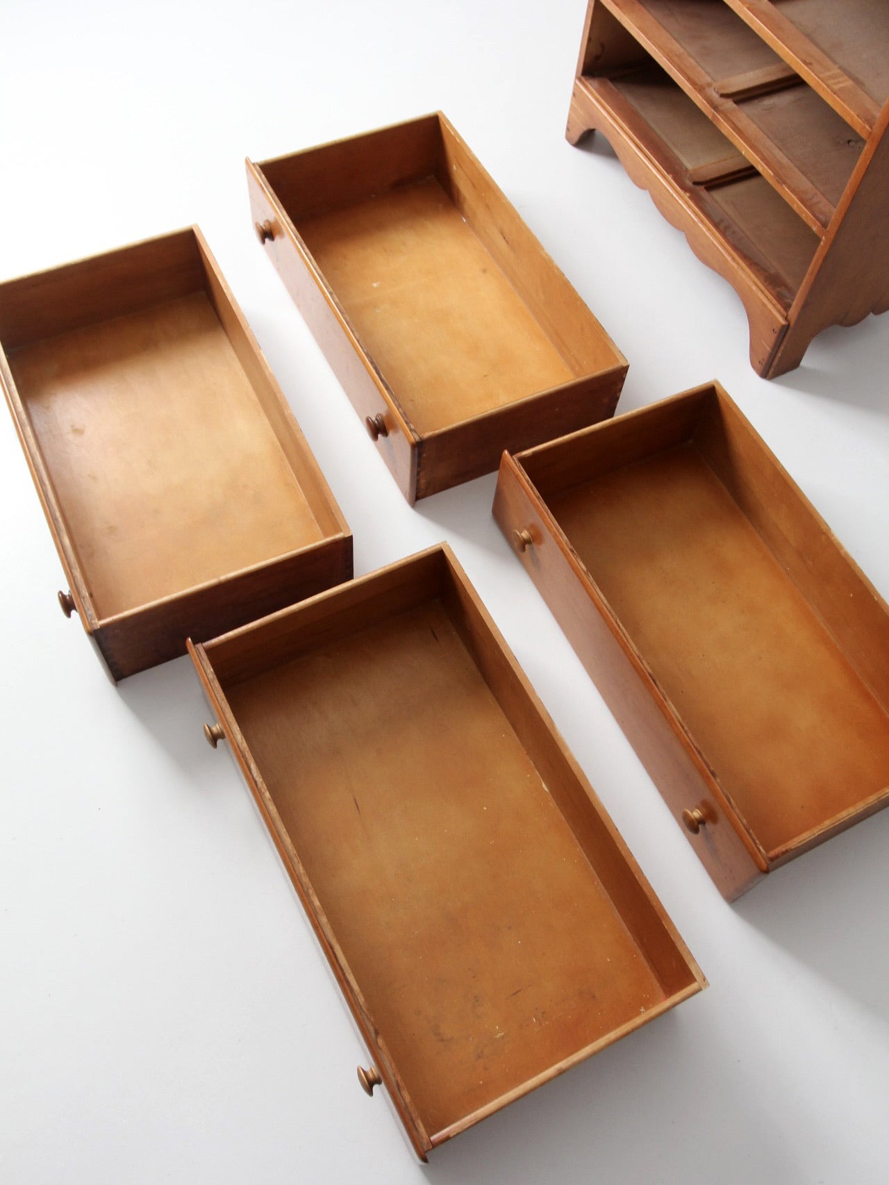 vintage wood chest of drawers