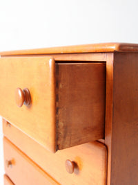 vintage wood chest of drawers
