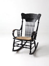 antique Art Nouveau rocking chair