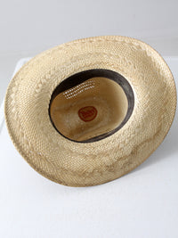 vintage Bailey woven cowboy hat