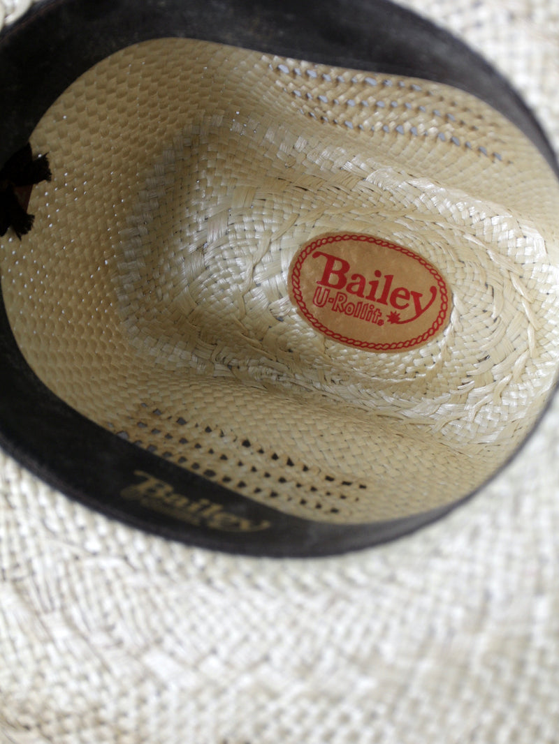 vintage Bailey woven cowboy hat