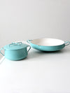 mid-century Dansk Kobenstyle pans pair