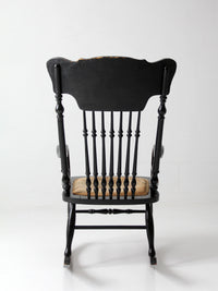 antique Art Nouveau rocking chair