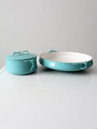 mid-century Dansk Kobenstyle pans pair