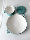 mid-century Dansk Kobenstyle pans pair