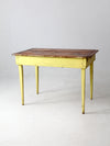 antique farmhouse table
