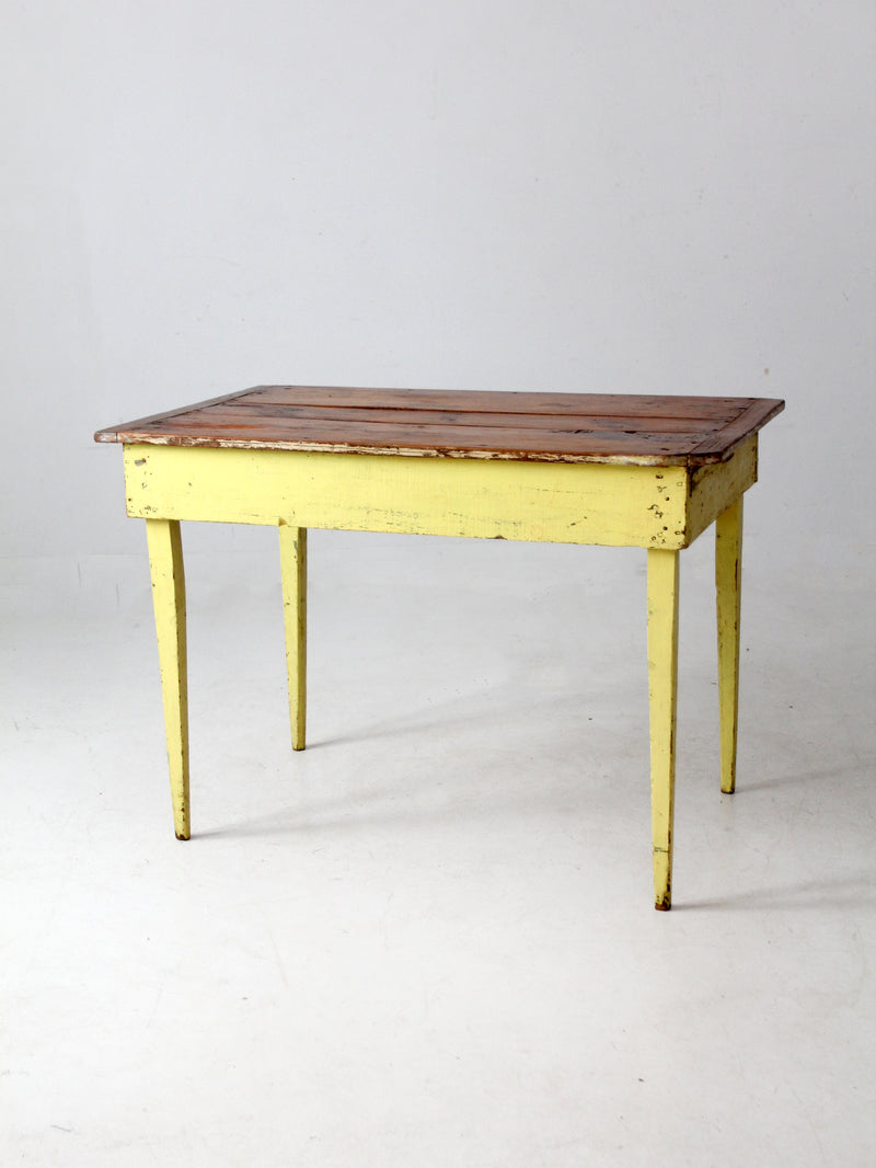 antique farmhouse table