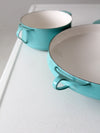 mid-century Dansk Kobenstyle pans pair
