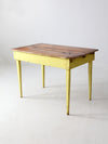 antique farmhouse table