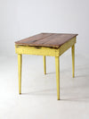 antique farmhouse table