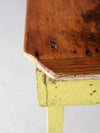 antique farmhouse table