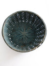 vintage teal splint weave basket
