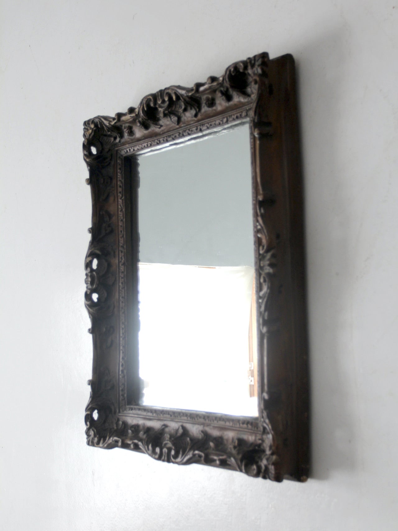 antique Victorian wall mirror