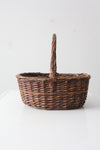 vintage wicker basket