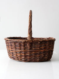 vintage wicker basket