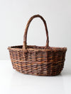 vintage wicker basket