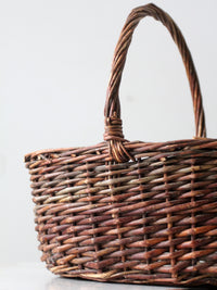 vintage wicker basket