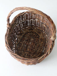 vintage wicker basket