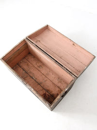 1800s Scandinavian dome trunk top trunk