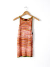 vintage Missoni knit tank top