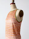 vintage Missoni knit tank top