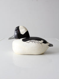 Betty and Ned Dollinger duck decoy circa 1980s