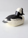 Betty and Ned Dollinger duck decoy circa 1980s