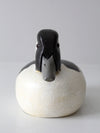 Betty and Ned Dollinger duck decoy circa 1980s