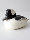 Betty and Ned Dollinger duck decoy circa 1980s