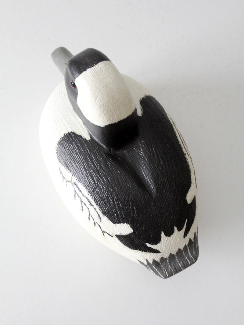 Betty and Ned Dollinger duck decoy circa 1980s