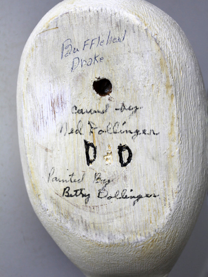 Betty and Ned Dollinger duck decoy circa 1980s