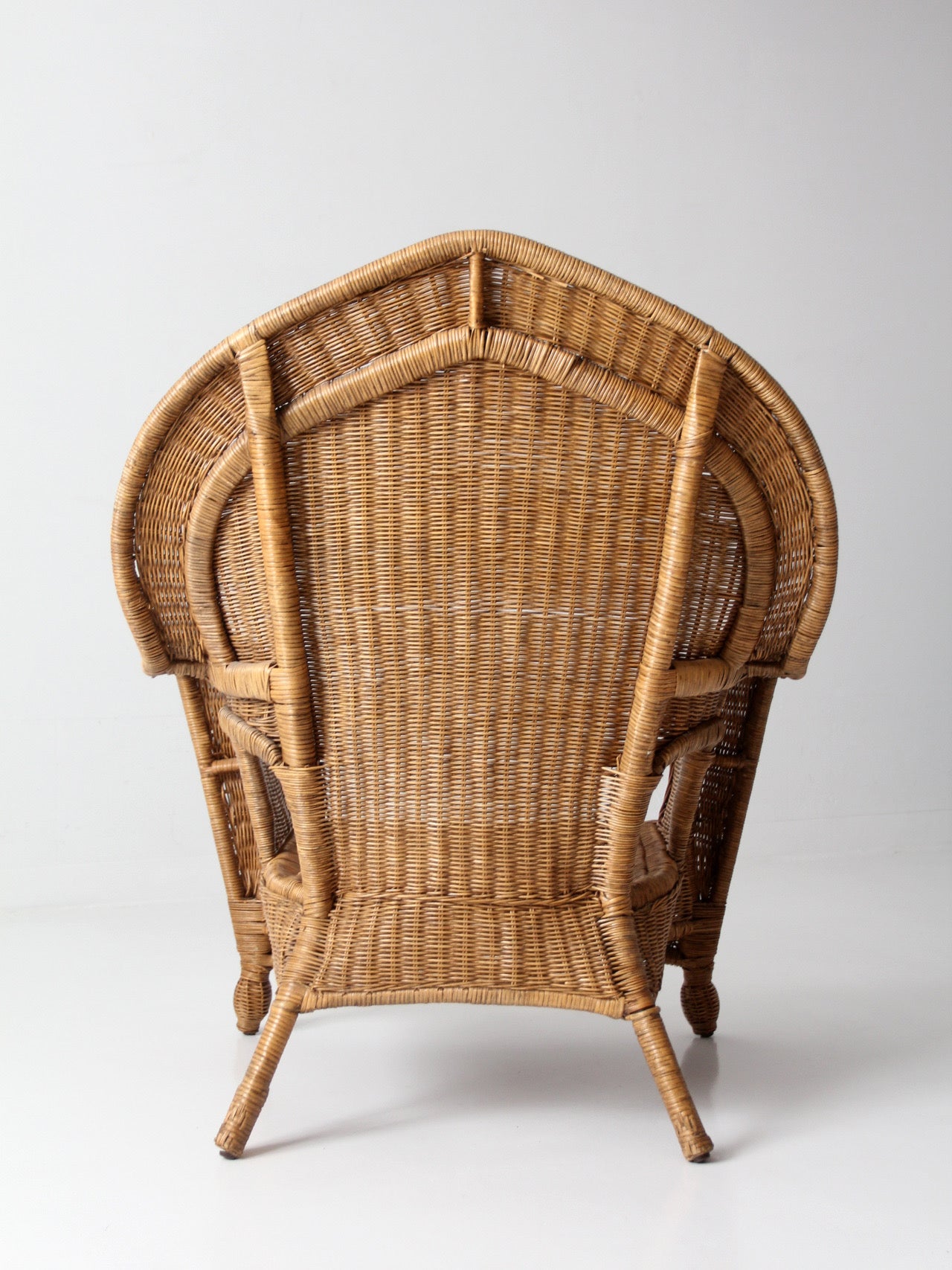 vintage wicker armchair | Victorian revival