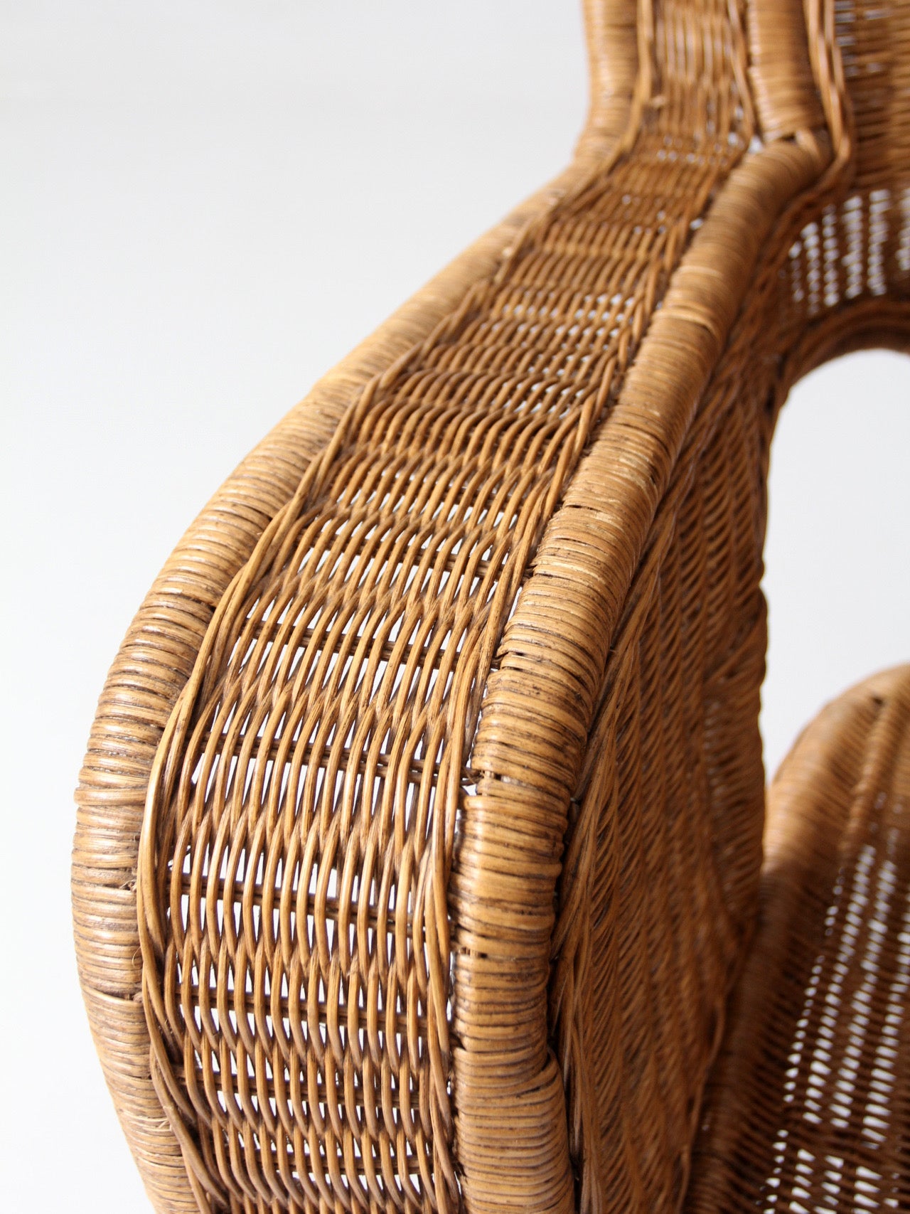 vintage wicker armchair | Victorian revival