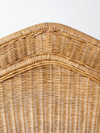 vintage wicker armchair | Victorian revival
