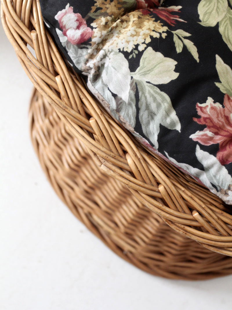 vintage rattan chairs set of 4