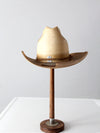 vintage Rockmount distressed cowboy hat