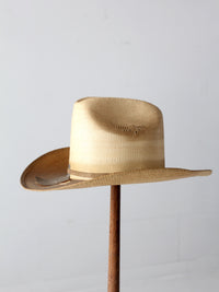 vintage Rockmount distressed cowboy hat