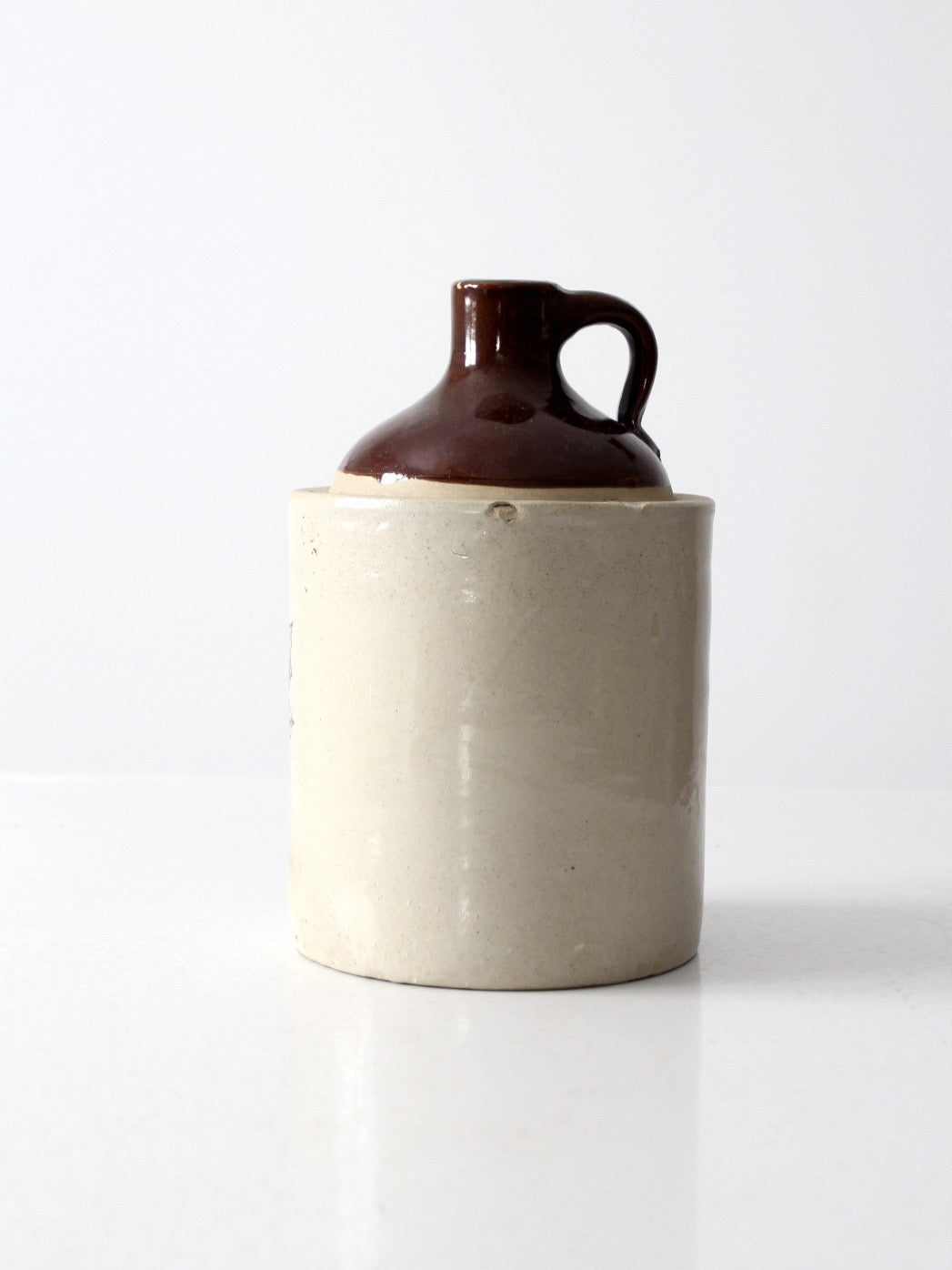 antique Western Stoneware crock jug
