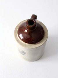 antique Western Stoneware crock jug