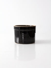 vintage small stoneware crock