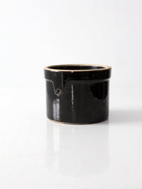 vintage small stoneware crock