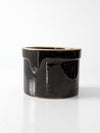 vintage small stoneware crock