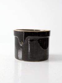 vintage small stoneware crock